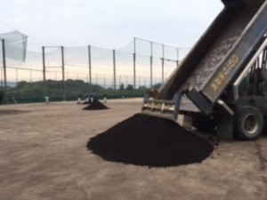 広島県東区　広島県瀬戸内高等学校　野球部　黒土